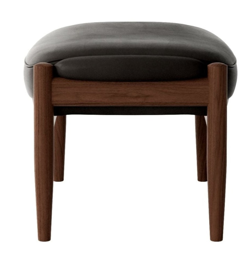 The Seal Ottoman - Audo Copenhagen Stools + Benches + Ottomans - Natural Oak - Dakar Leather - 0329 Brown - HORNE
