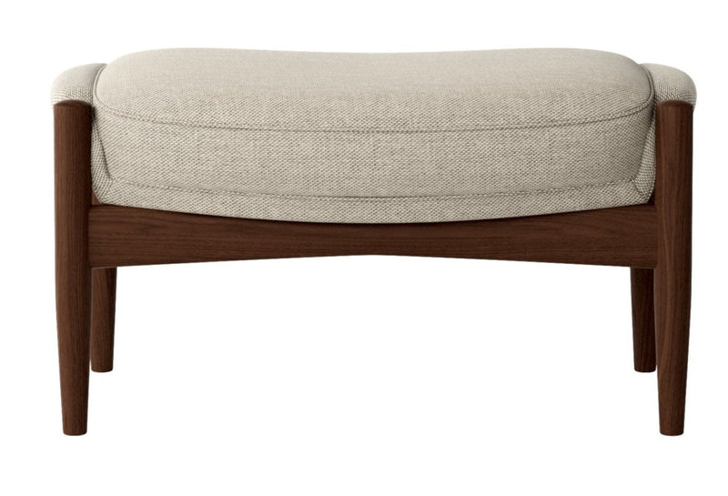 The Seal Ottoman - Audo Copenhagen Stools + Benches + Ottomans - Natural Oak - Dakar Leather - 0329 Brown - HORNE