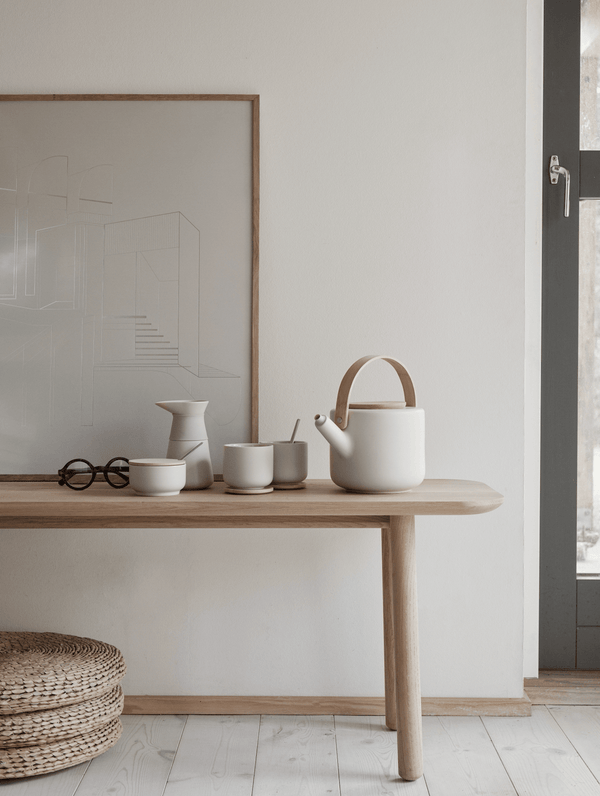Theo Teapot - Sand - Stelton - Coffee + Tea - HORNE