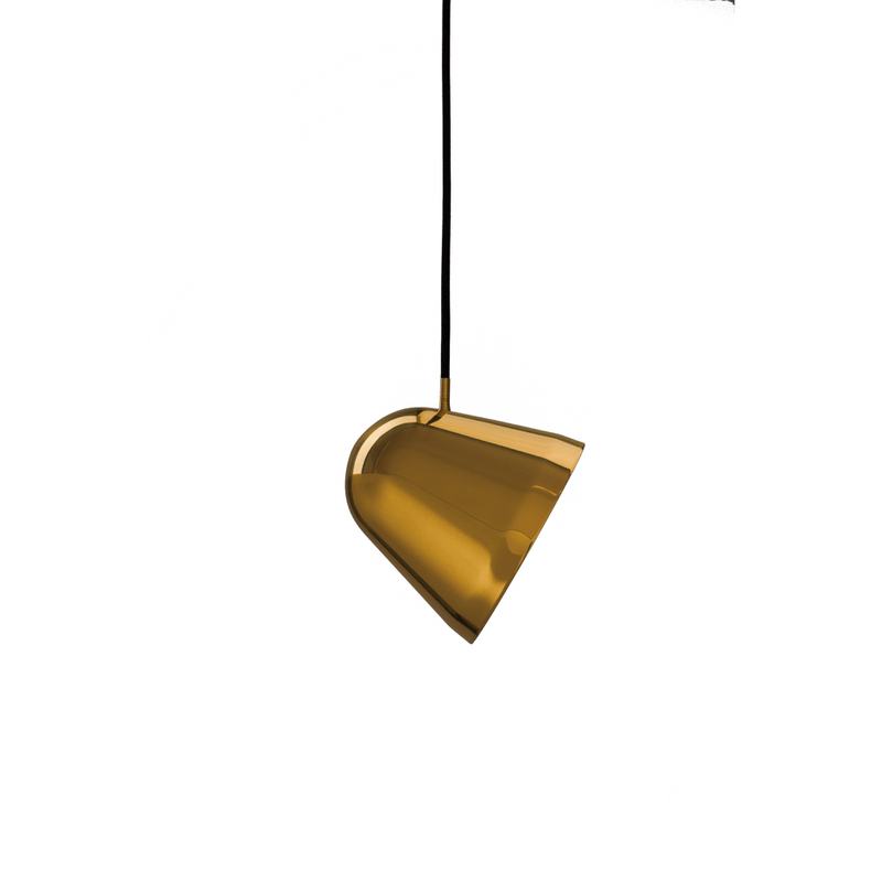 Tilt Brass Pendant Light - Nyta - Pendants - Small - Standard - HORNE