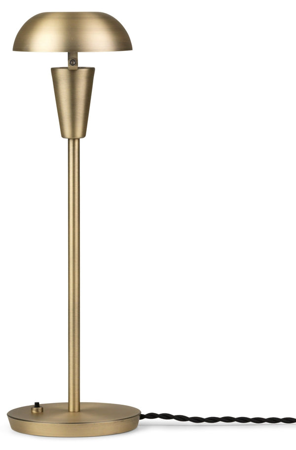 Tiny Table Lamp - Ferm Living - Table + Task - Brass - HORNE