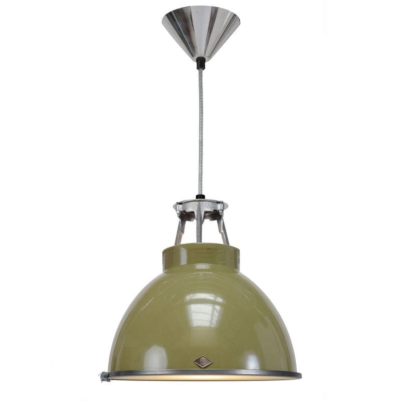 Titan 1 Pendant & Diffuser - Olive - Original BTC - Pendants - HORNE