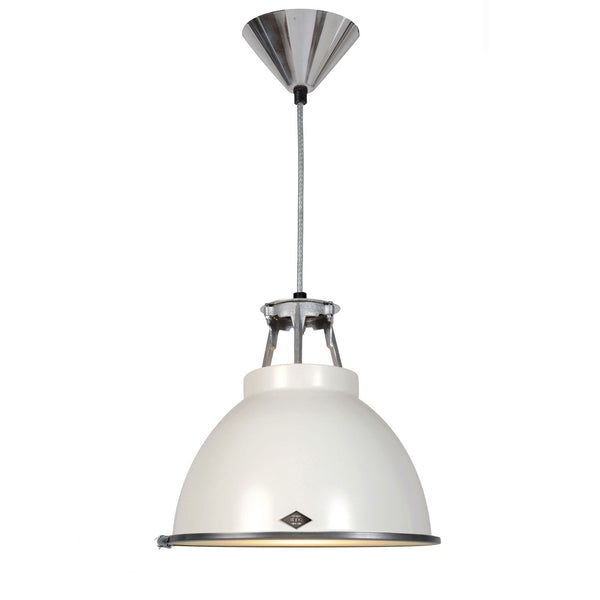 Titan 1 Pendant & Diffuser - White - Original BTC - Pendants - HORNE