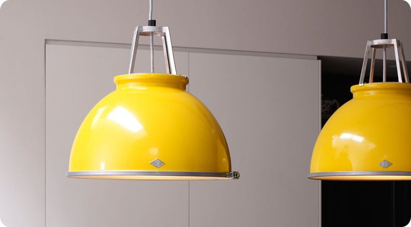 Titan 1 Pendant & Diffuser - Yellow - Original BTC - Pendants - HORNE