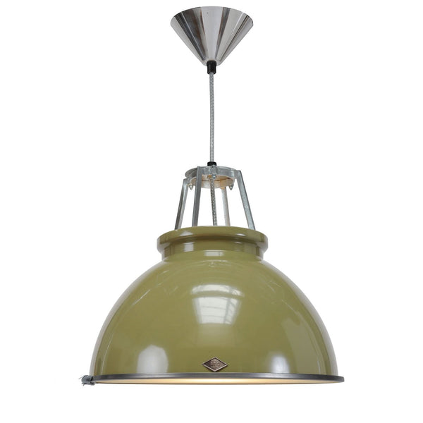 Titan 3 Pendant & Diffuser - Olive - Original BTC - Pendants - HORNE