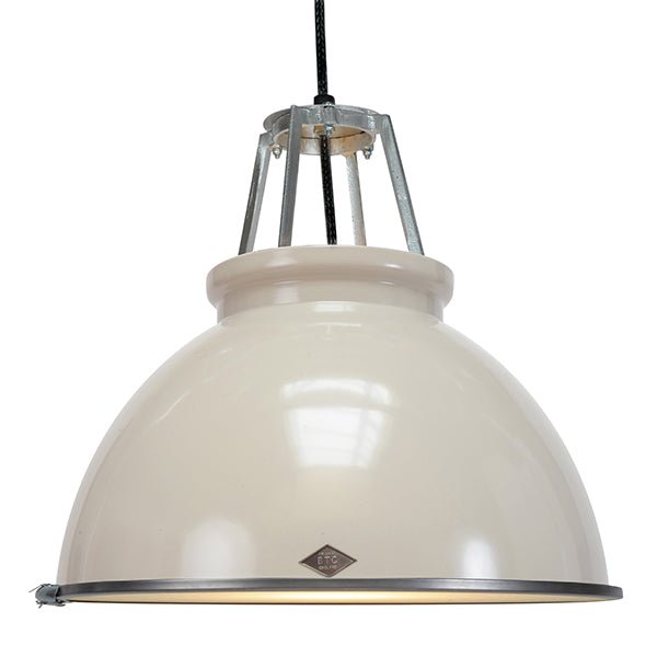 Titan 3 Pendant & Diffuser - Putty - Original BTC - Pendants - HORNE