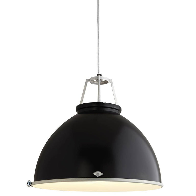 Titan 5 Pendant - Black w/ Diffuser - Original BTC - Pendants - HORNE