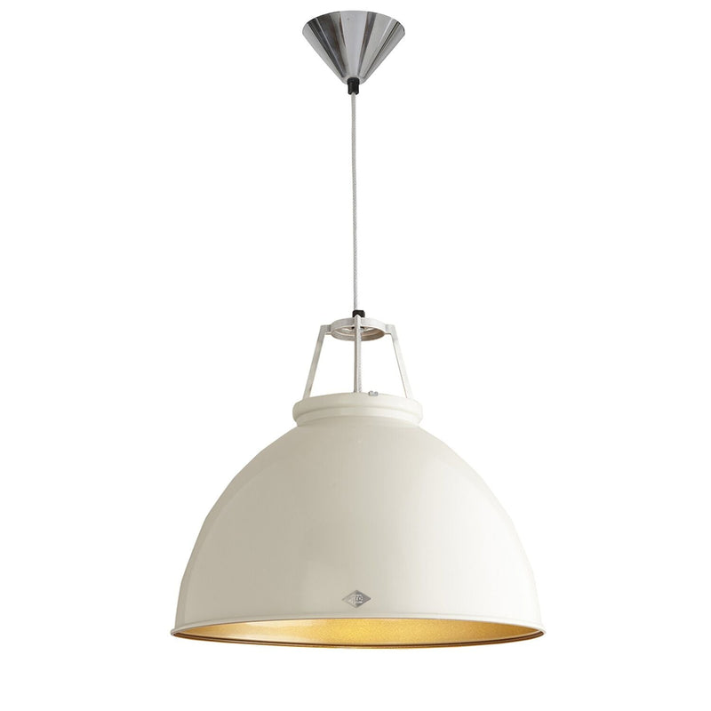 Titan 5 Pendant - Putty Grey - Original BTC - Pendants - Putty Grey w/ Bronze Interior - HORNE