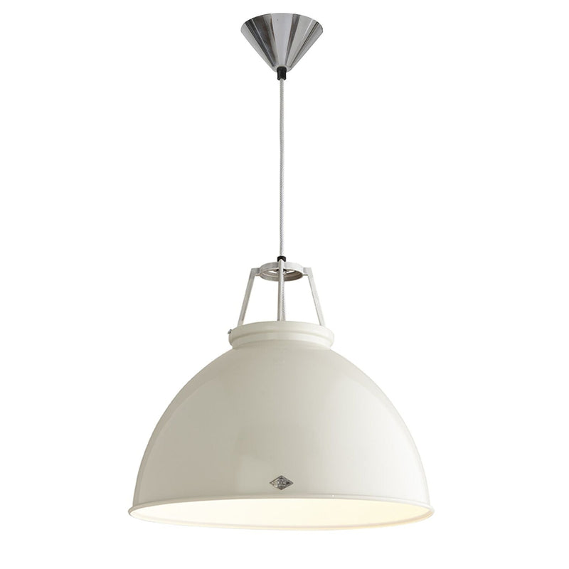 Titan 5 Pendant - Putty Grey - Original BTC - Pendants - Putty Grey w/ Bronze Interior - HORNE