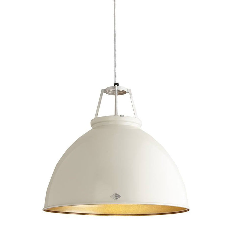 Titan 5 Pendant - Putty Grey - Original BTC - Pendants - Putty Grey w/ Bronze Interior - HORNE