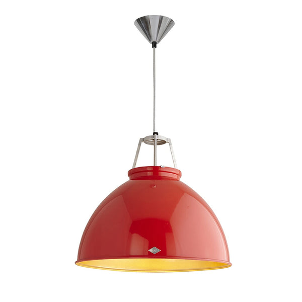 Titan 5 Pendant - Red - Original BTC - Pendants - Red w/ Gold Interior - HORNE