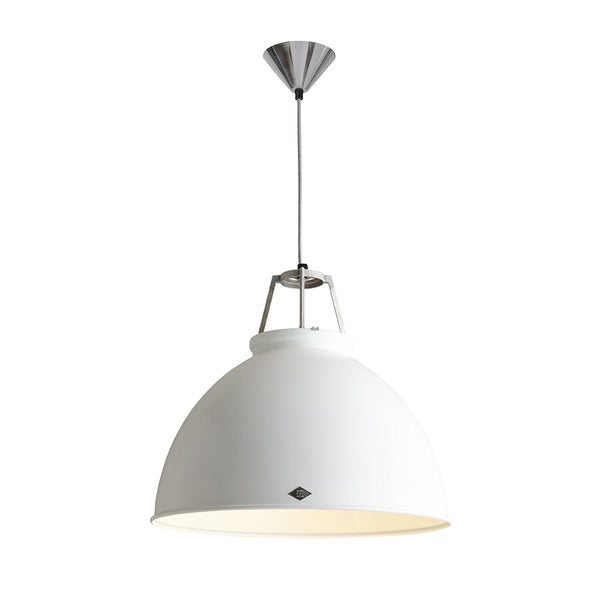 Titan 5 Pendant - White - Original BTC - Pendants - White w/ White Interior - HORNE