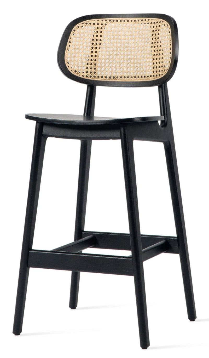 Titus Counter Stool - Vincent Sheppard - Stools + Benches + Ottomans - Black Stained Oak - HORNE