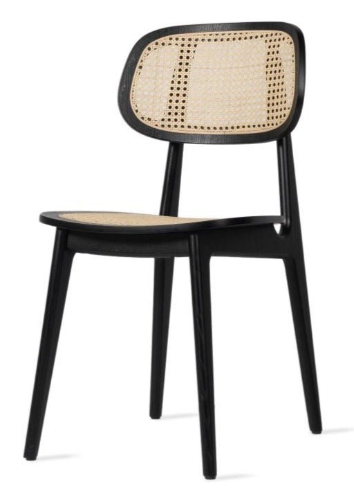 Titus Dining Chair - Vincent Sheppard - Chairs - Black Stained Oak - HORNE