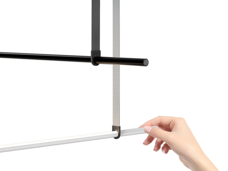 T.O. Pendant 3 Stack - Pablo Designs - Pendants - Matte Black - Graphite - HORNE