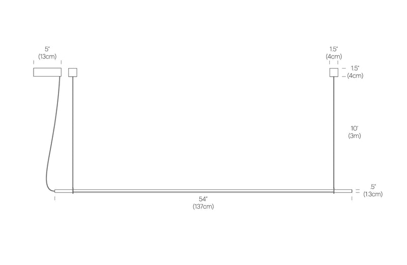 T.O. Pendant - Pablo Designs - Pendants - Matte Black - Graphite - HORNE