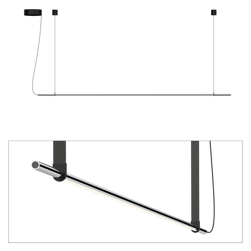 T.O. Pendant - Pablo Designs - Pendants - Matte Black - Graphite - HORNE