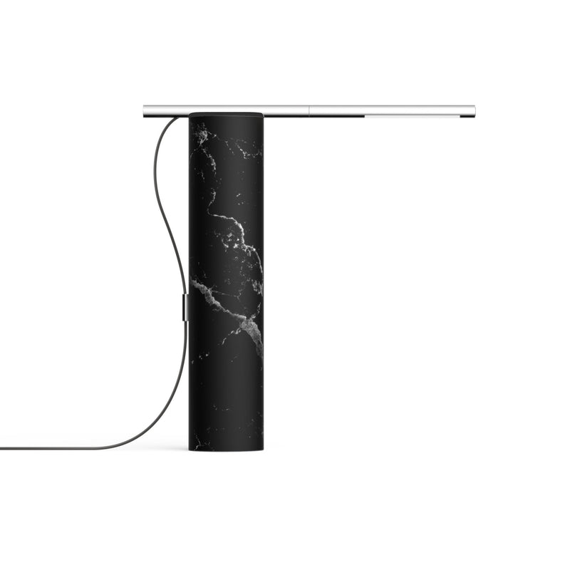 T.O Table Lamp - Pablo Designs - Table + Task - Black Marble/Brass - HORNE