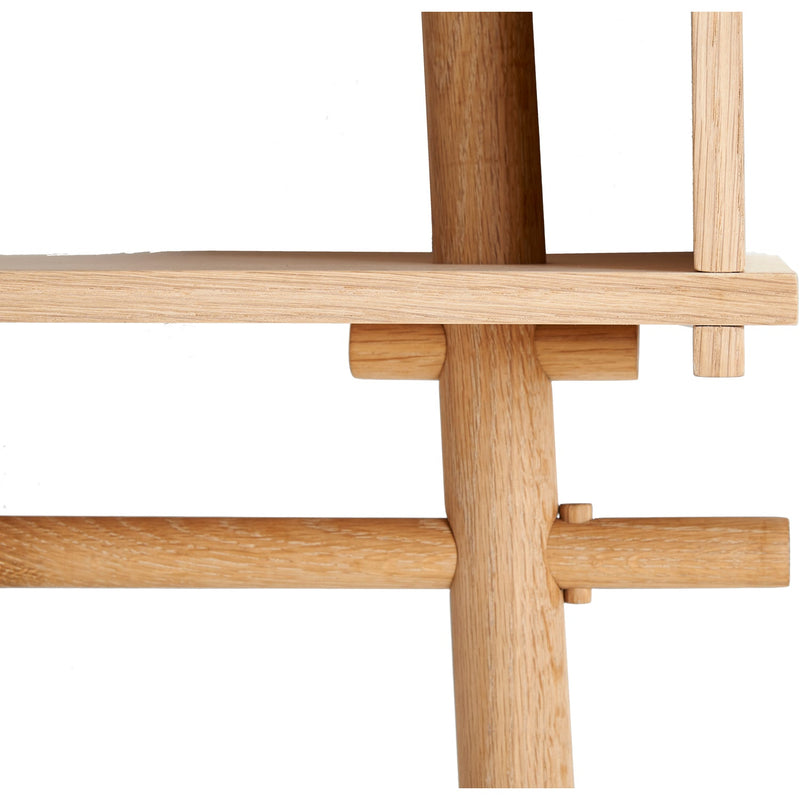 Töjbox Wood Clothing Rack & Shelf