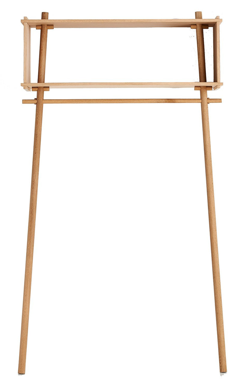 Töjbox Wood Clothing Rack & Shelf