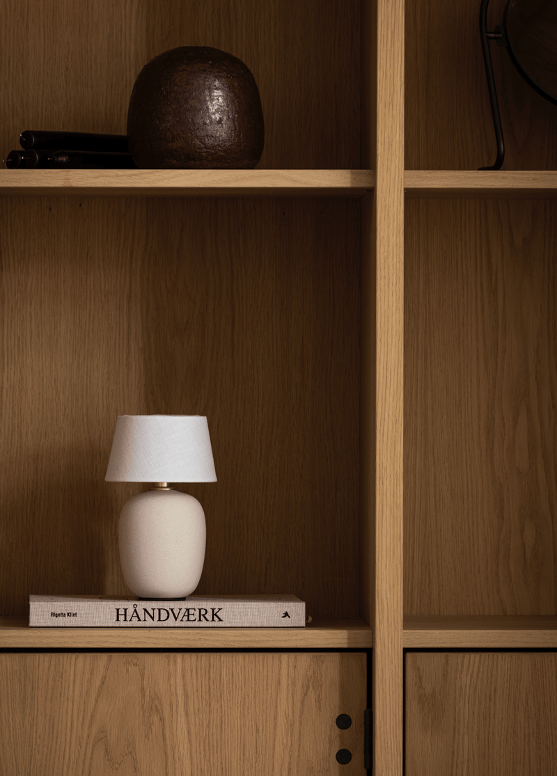 Torso Portable Table Lamp - Audo Copenhagen - Table + Task - Ruby - HORNE