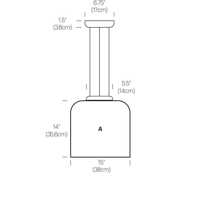 Totem Down Light - Pablo Designs - Pendants - Shade A - HORNE