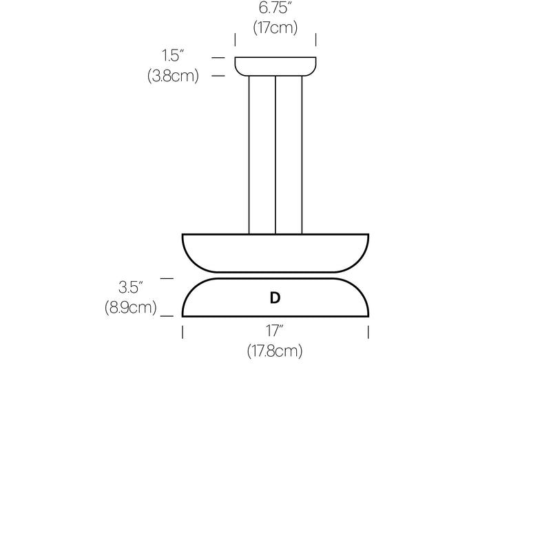 Totem Up/Down Light - Pablo Designs - Pendants - Shade AA - HORNE