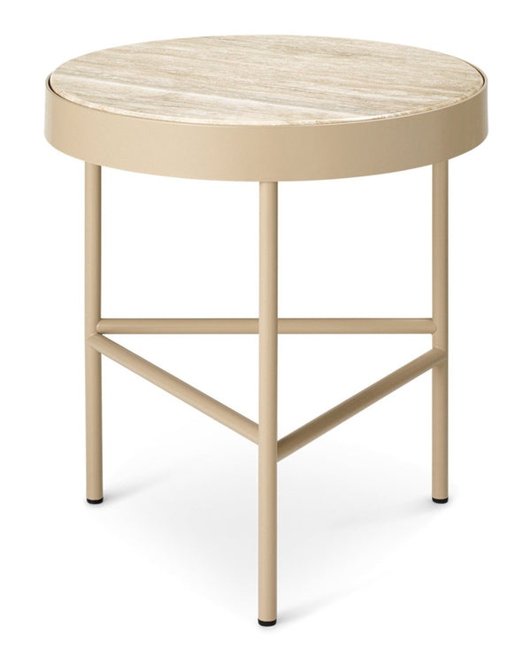 Travertine Table - Ferm Living - Tables + Desks - Medium - HORNE