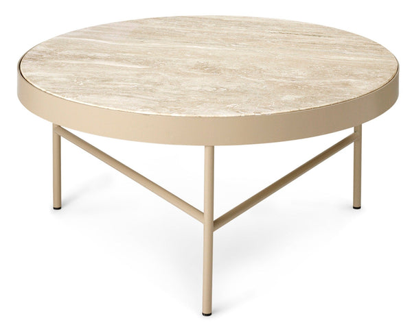 Travertine Table - Ferm Living - Tables + Desks - Large - HORNE