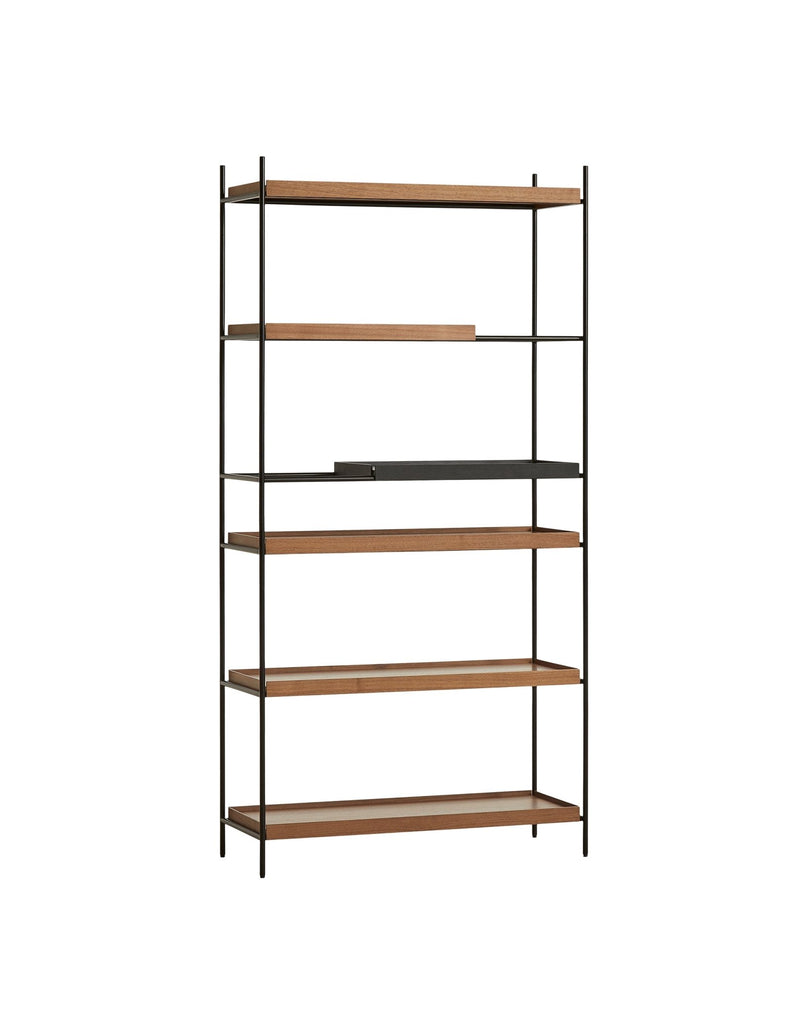 Woud Tall Storage Tray Shelf - High