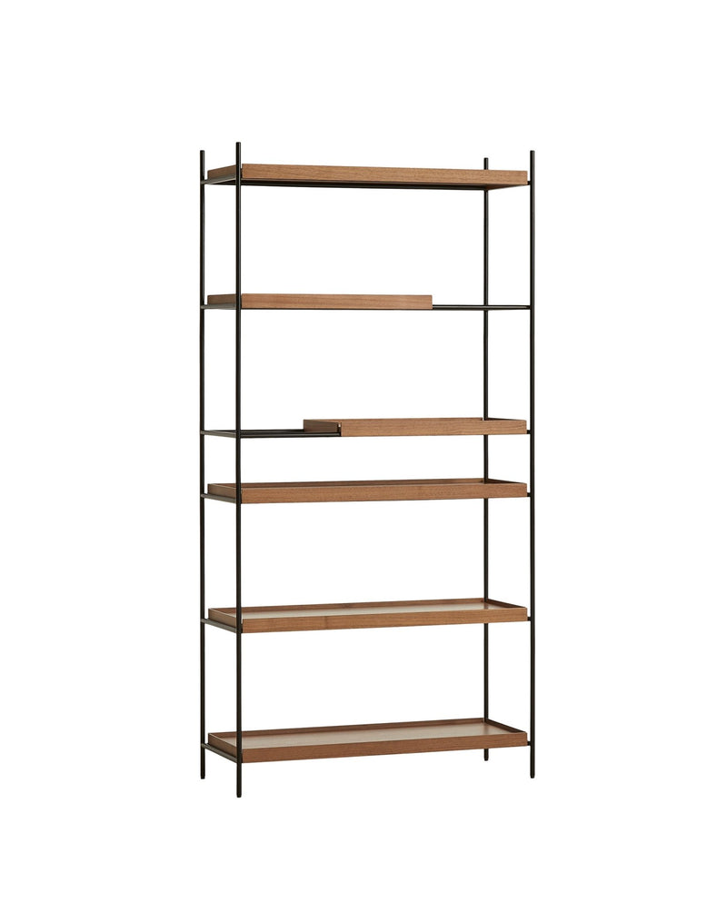 Woud Tall Storage Tray Shelf - High