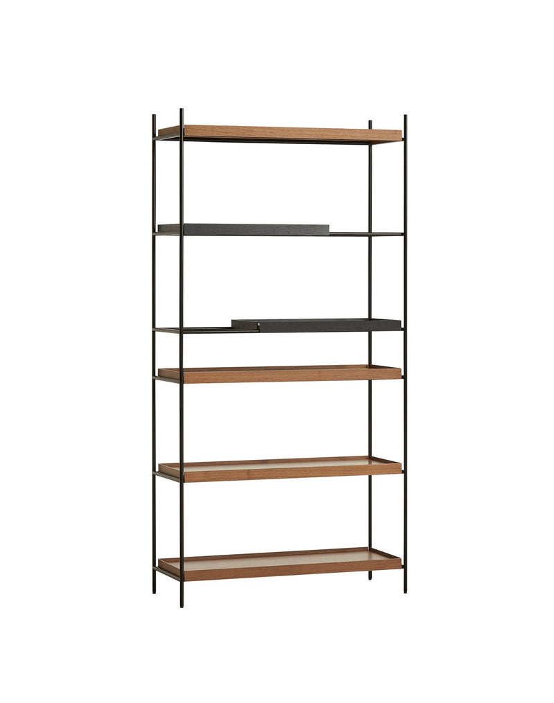 Woud Tall Storage Tray Shelf - High