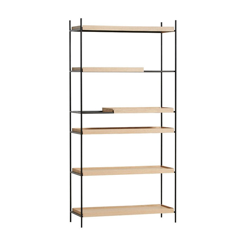 Woud Tall Storage Tray Shelf - High