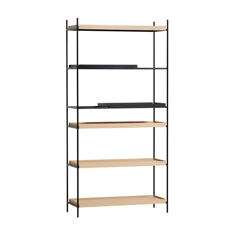 Woud Tall Storage Tray Shelf - High