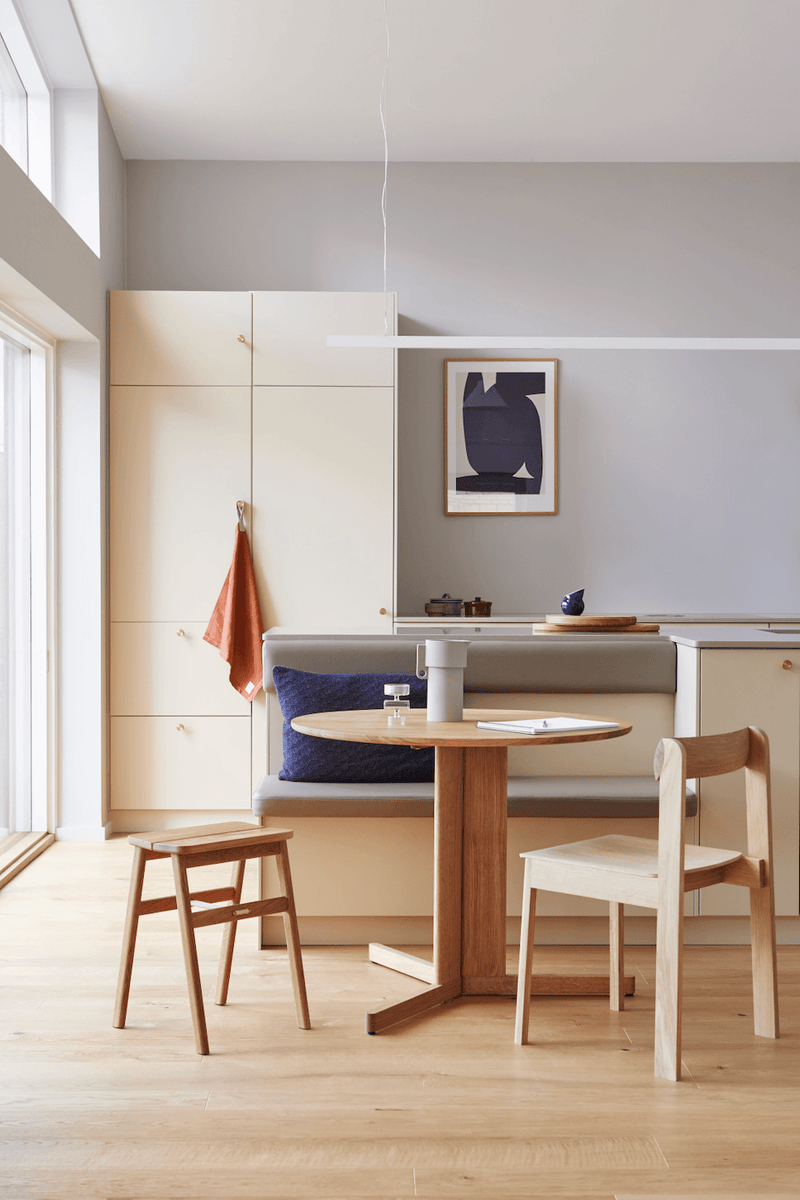 Trefoil Table - Form + Refine - Tables + Desks - White Oiled Oak - HORNE