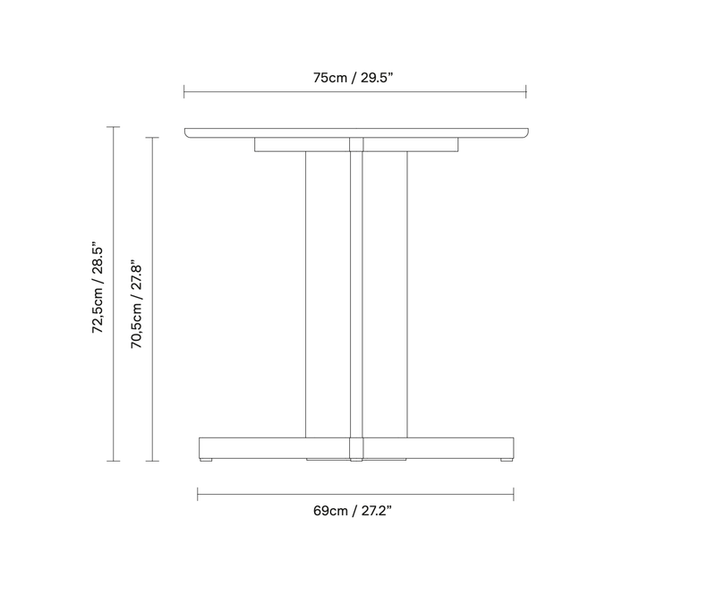 Trefoil Table - Form + Refine - Tables + Desks - White Oiled Oak - HORNE