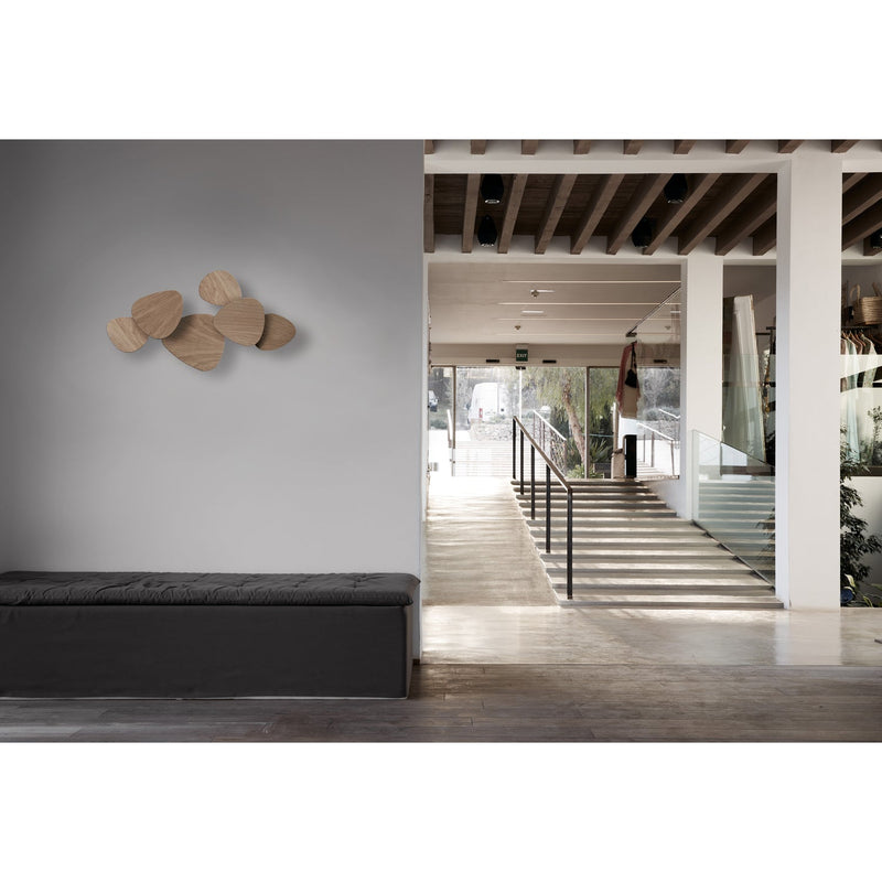 Tria Wall Lamp - Set of 6 - Bover - Wall Sconces - Natural Oak - HORNE