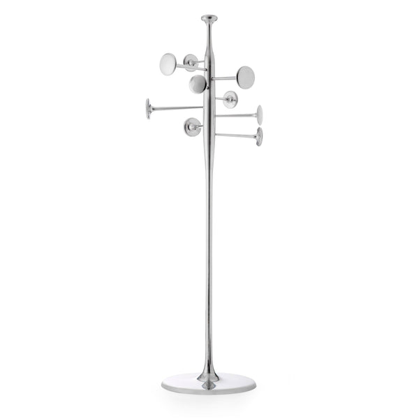 Trumpet Coat Stand - Mater - Coat + Key Racks - Polished Aluminum - HORNE