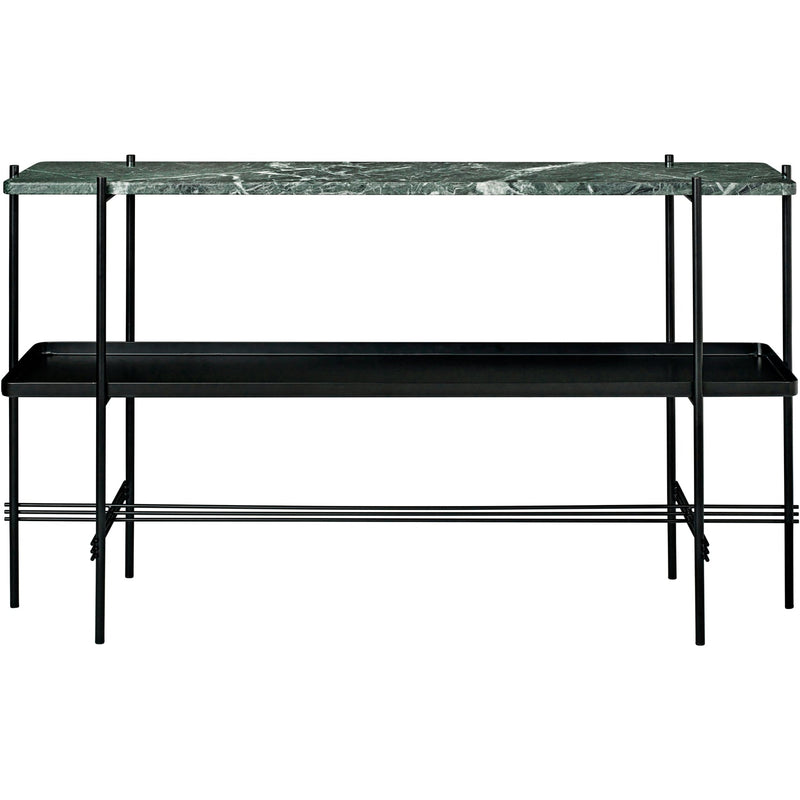 Consol Rectangulaire -1 Marble Plate And 1 Metal Tray