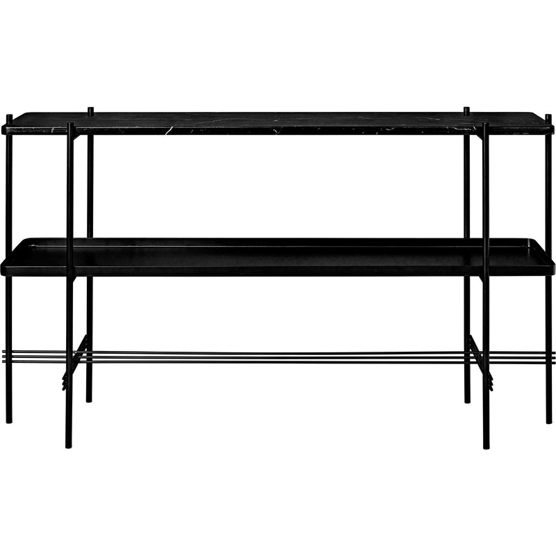 Consol Rectangulaire -1 Marble Plate And 1 Metal Tray