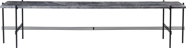 TS Console - 1 Rack - 70.9"L - Gubi - Tables + Desks - Grey Emperador Marble - HORNE