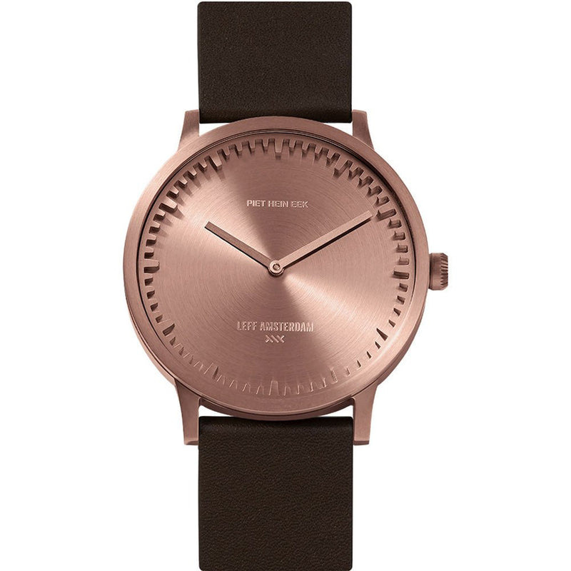 Tube Watch T40 - Leff Amsterdam - Clocks + Watches - Black Face - Green Nato Strap - HORNE