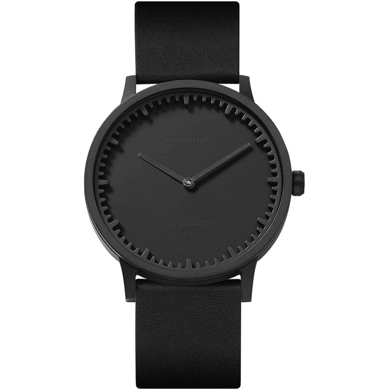 Tube Watch T40 - Leff Amsterdam - Clocks + Watches - Black Face - Green Nato Strap - HORNE