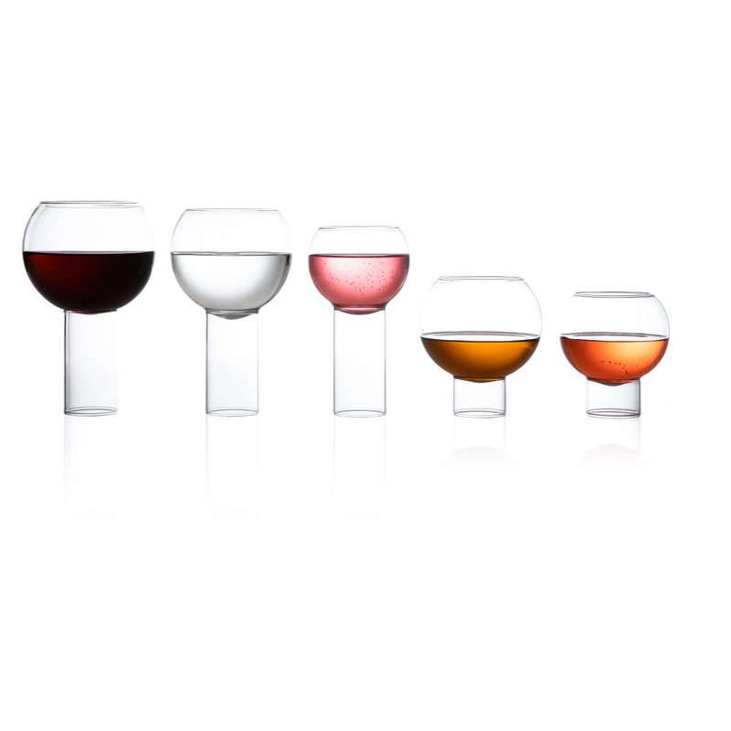 Tulip Low Glass - Set of 2 - Fferrone Design - Drinkware - Medium - HORNE