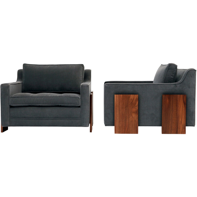 Up One Seater - Linen Blend