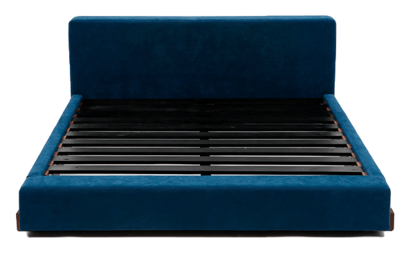 Up Solutions Platform Bed - Artless - Beds - QUEEN - Aged Velvet - Admiral - HORNE