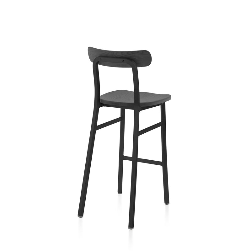 Utility Bar Stool - Emeco - Stools + Benches + Ottomans - Hand Brushed - Accoya - HORNE