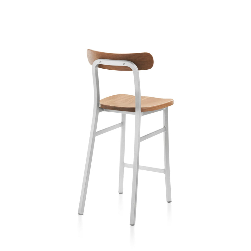 Utility Counter Stool - Emeco - Stools + Benches + Ottomans - Hand Brushed - Accoya - HORNE