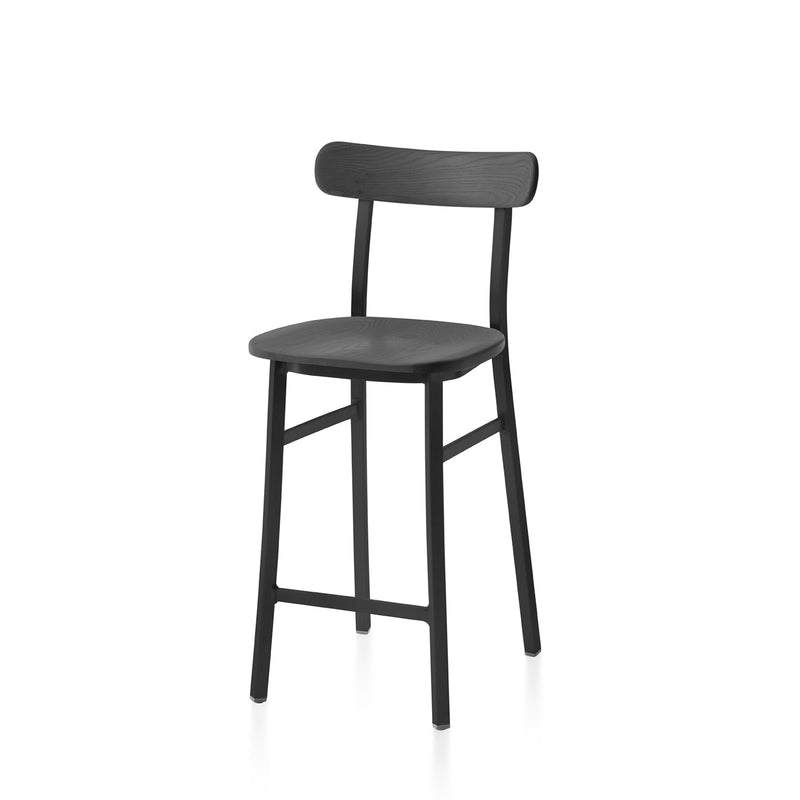 Utility Counter Stool - Emeco - Stools + Benches + Ottomans - Hand Brushed - Accoya - HORNE