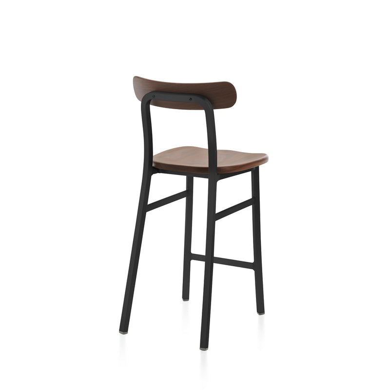 Utility Counter Stool - Emeco - Stools + Benches + Ottomans - Hand Brushed - Accoya - HORNE